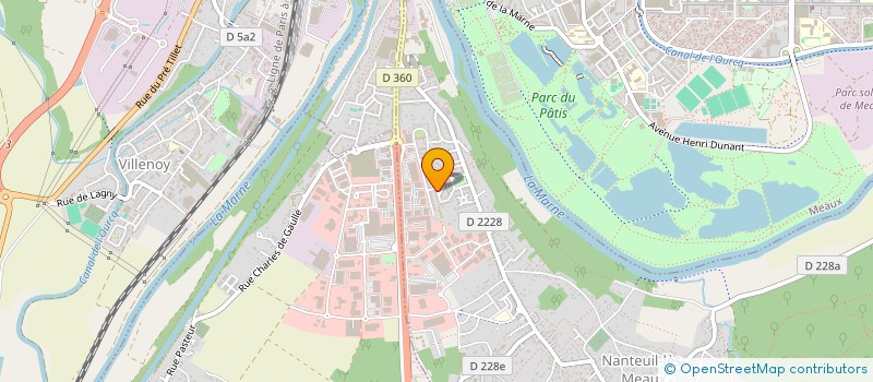 localisation de l'entreprise MONSIEUR QUENTIN PEREZ  NANTEUIL-LES-MEAUX