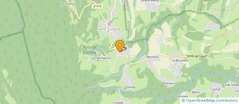 localisation de l'entreprise MONSIEUR QUENTIN PERRET à SAINT-SULPICE