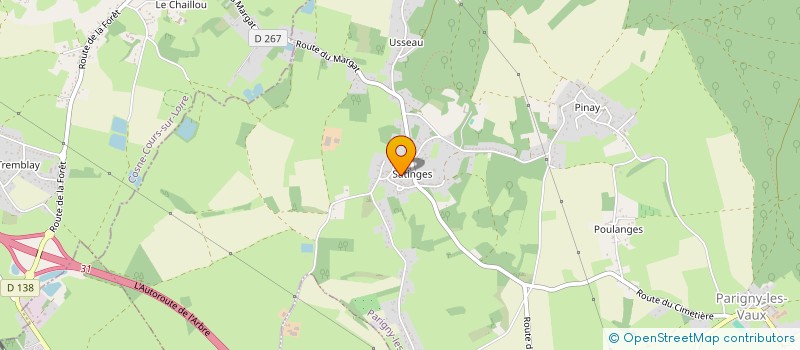 localisation de l'entreprise MONSIEUR QUENTIN PERRETTE à PARIGNY LES VAUX