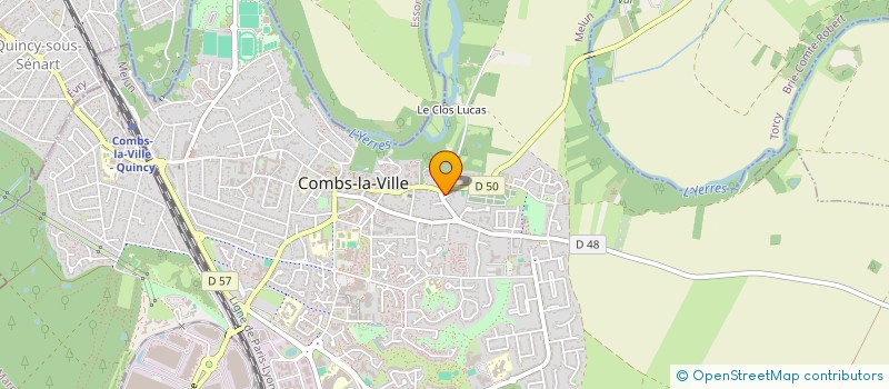 localisation de l'entreprise MONSIEUR QUENTIN PETIT  COMBS-LA-VILLE