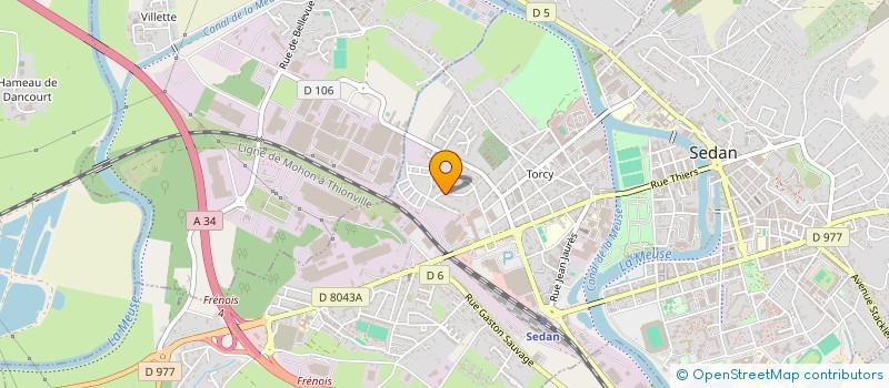 localisation de l'entreprise MONSIEUR QUENTIN PETITPAS à SEDAN