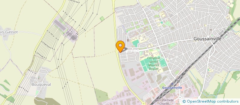 localisation de l'entreprise MONSIEUR QUENTIN PETROLESI  GOUSSAINVILLE