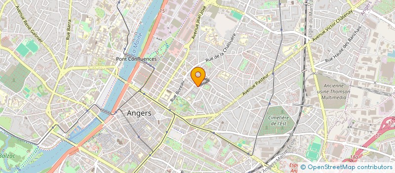 localisation de l'entreprise MONSIEUR QUENTIN PEYRESOUBES à ANGERS