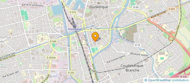 localisation de l'entreprise MONSIEUR QUENTIN PHILIZOT à DUNKERQUE