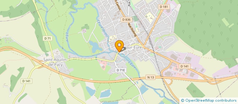 localisation de l'entreprise MONSIEUR QUENTIN PICARD à PACY-SUR-EURE