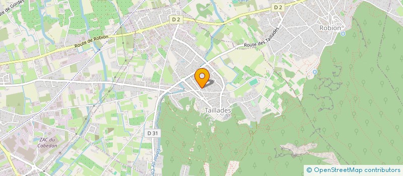 localisation de l'entreprise MONSIEUR QUENTIN PIERACCI  TAILLADES