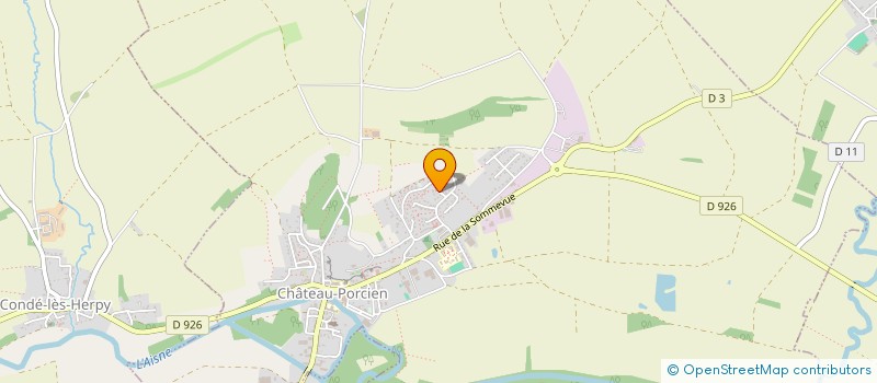 localisation de l'entreprise MONSIEUR QUENTIN PIERSON  CHATEAU-PORCIEN