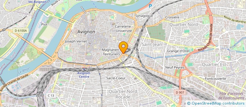 localisation de l'entreprise MONSIEUR QUENTIN PIGNOLET  AVIGNON