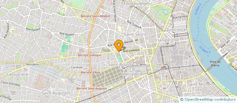 localisation de l'entreprise MONSIEUR QUENTIN PILLET  BORDEAUX