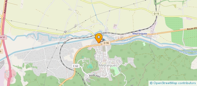 localisation de l'entreprise MONSIEUR QUENTIN PILLIER  MEYRARGUES