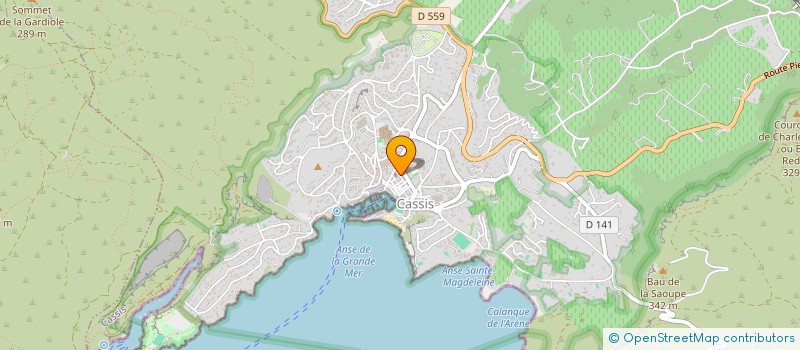 localisation de l'entreprise MONSIEUR QUENTIN PLANCHON  CASSIS