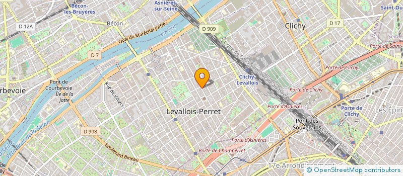 localisation de l'entreprise MONSIEUR QUENTIN PLEPLE  LEVALLOIS-PERRET