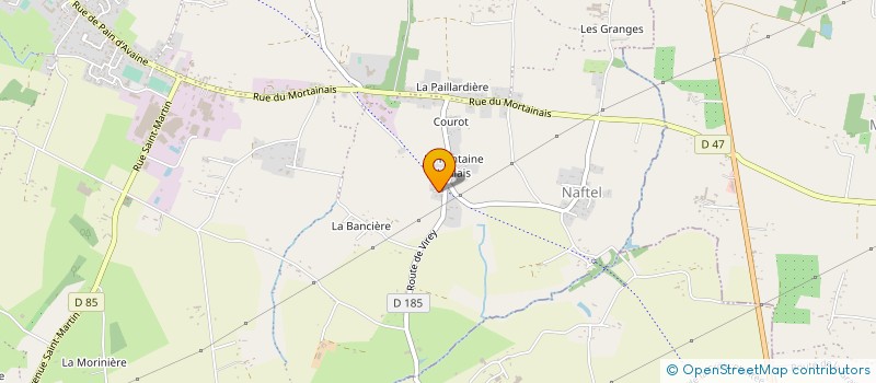 localisation de l'entreprise MONSIEUR QUENTIN POIROT  ISIGNY-LE-BUAT