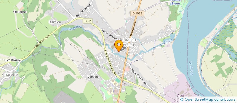 localisation de l'entreprise MONSIEUR QUENTIN POLITI  PORCIEU-AMBLAGNIEU