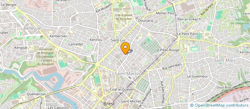 localisation de l'entreprise MONSIEUR QUENTIN PREMEL à BREST