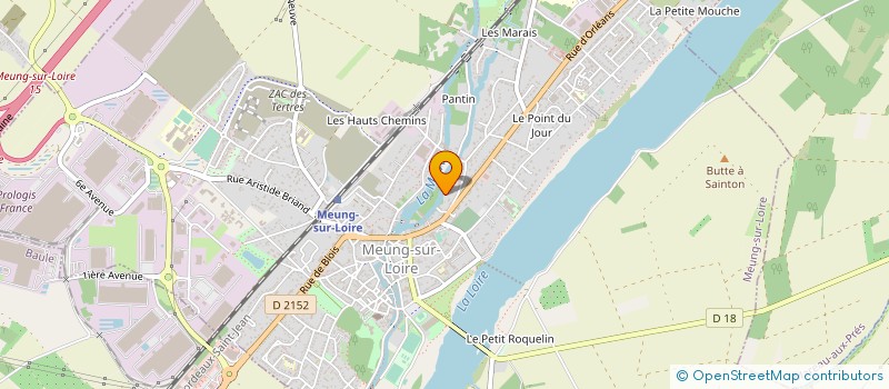 localisation de l'entreprise MONSIEUR QUENTIN PREVOST à MEUNG-SUR-LOIRE
