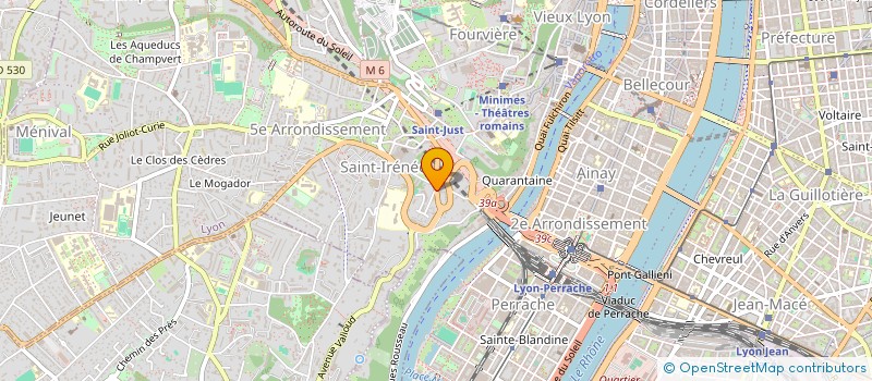 localisation de l'entreprise MONSIEUR QUENTIN PRIEUR à LYON 5EME