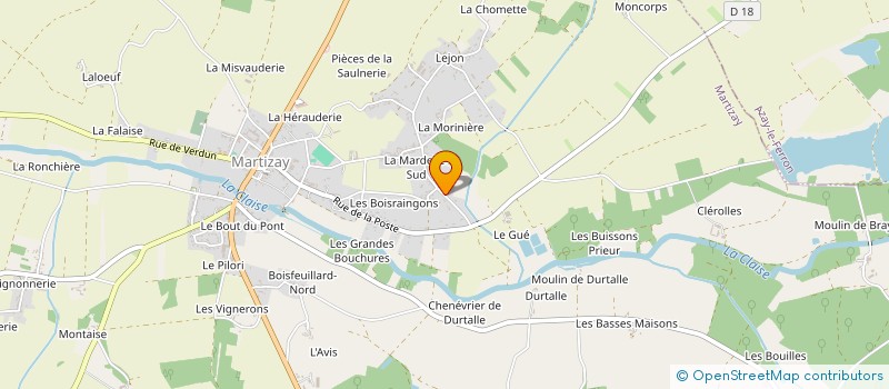 localisation de l'entreprise MONSIEUR QUENTIN PROT à MARTIZAY