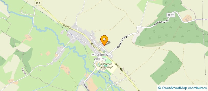 localisation de l'entreprise MONSIEUR QUENTIN PROUET  MESNIERES-EN-BRAY