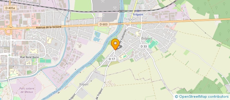 localisation de l'entreprise MONSIEUR QUENTIN PROUST  TRILPORT