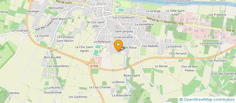 localisation de l'entreprise MONSIEUR QUENTIN PROUST  BLERE