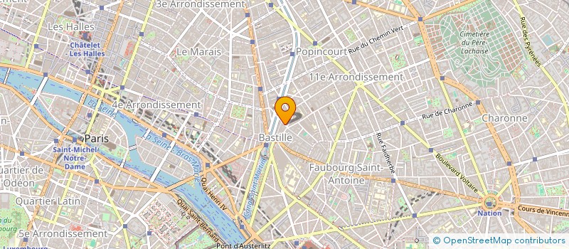 localisation de l'entreprise MONSIEUR QUENTIN QUENTIN PESTRE  PARIS