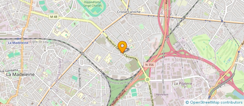 localisation de l'entreprise MONSIEUR QUENTIN RABACHE  LILLE
