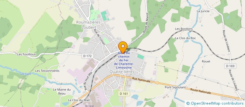 localisation de l'entreprise MONSIEUR QUENTIN RAFFIN à TERRES-DE-HAUTE-CHARENTE