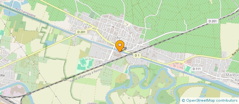 localisation de l'entreprise MONSIEUR QUENTIN RAILLA  CHAMPILLON