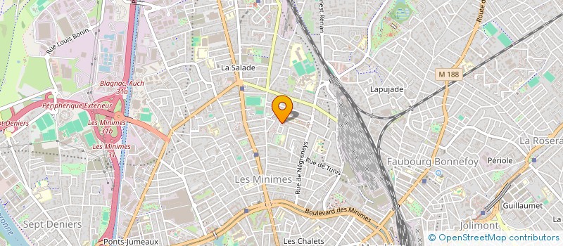 localisation de l'entreprise MONSIEUR QUENTIN RAMALANJAONA à TOULOUSE