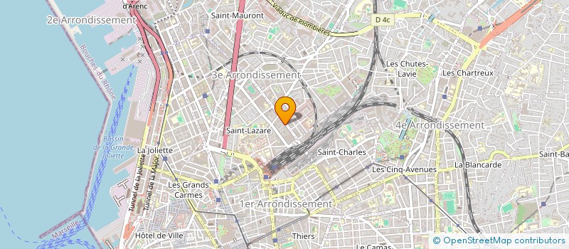 localisation de l'entreprise MONSIEUR QUENTIN RAMEAU à MARSEILLE