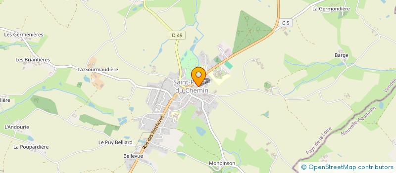 localisation de l'entreprise MONSIEUR QUENTIN RAMOS  SAINT-PIERRE-DU-CHEMIN