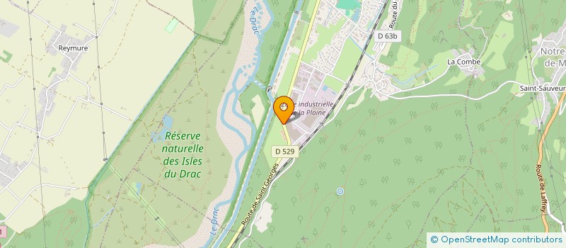 localisation de l'entreprise MONSIEUR QUENTIN RANG  CHAMP-SUR-DRAC