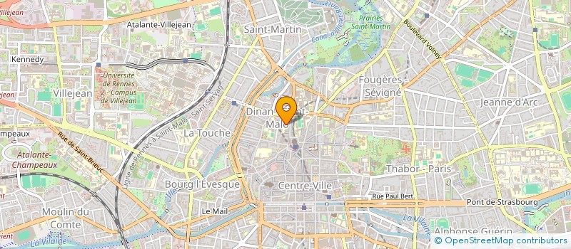 localisation de l'entreprise MONSIEUR QUENTIN RAOULT  RENNES