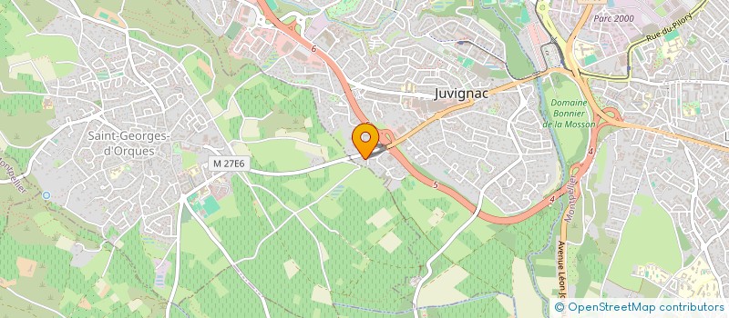 localisation de l'entreprise MONSIEUR QUENTIN RECIO  JUVIGNAC