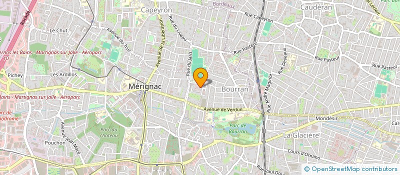 localisation de l'entreprise MONSIEUR QUENTIN REGNAULT  SAINT-MEDARD-EN-JALLES