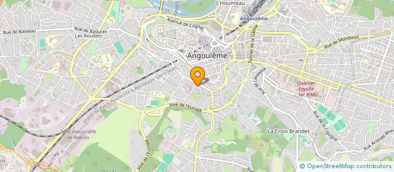 localisation de l'entreprise MONSIEUR QUENTIN REGNES à ANGOULEME