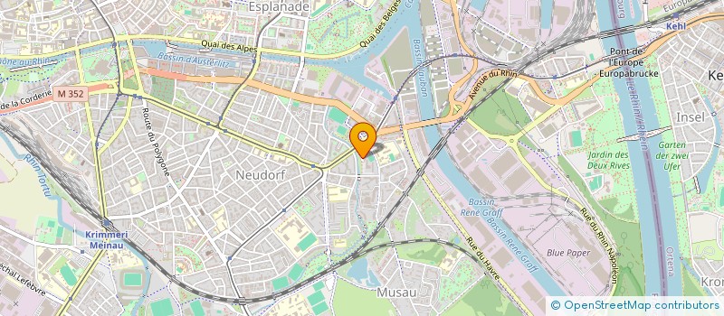 localisation de l'entreprise MONSIEUR QUENTIN REMETTER à STRASBOURG