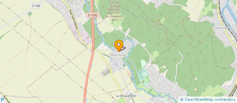 localisation de l'entreprise MONSIEUR QUENTIN RENARD  BIENVILLE