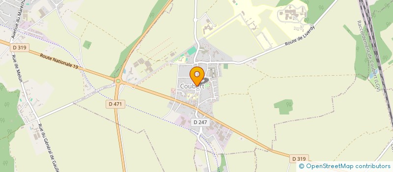 localisation de l'entreprise MONSIEUR QUENTIN RENARD  COUBERT