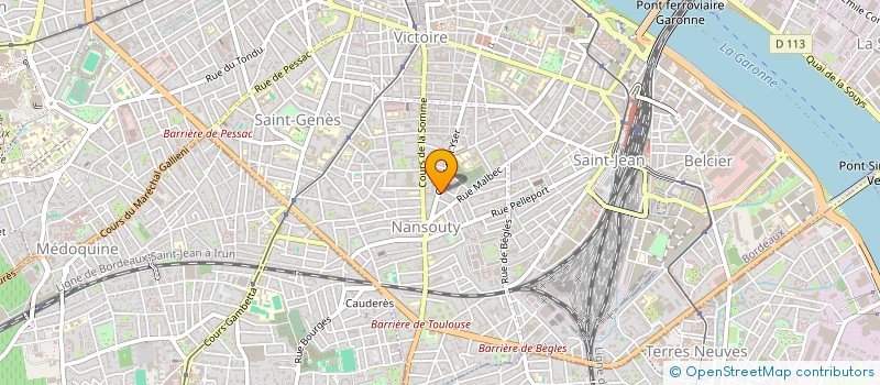 localisation de l'entreprise MONSIEUR QUENTIN RENAUD  BORDEAUX