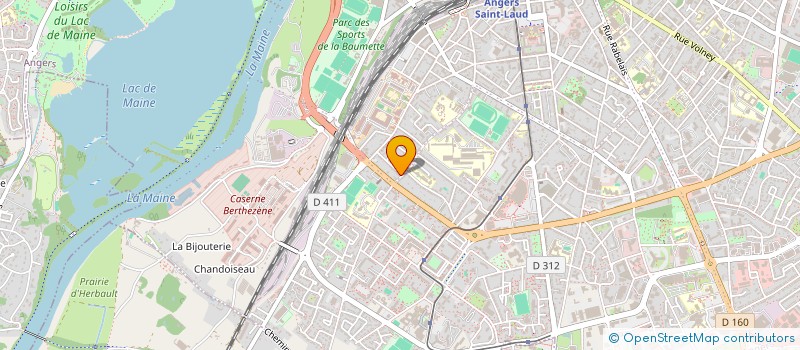 localisation de l'entreprise MONSIEUR QUENTIN RENAULT à ANGERS