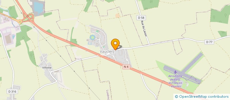 localisation de l'entreprise MONSIEUR QUENTIN RIBEIRO  BRUSSON