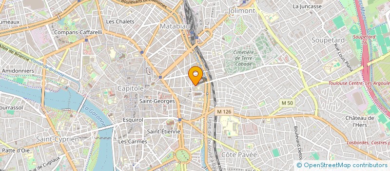 localisation de l'entreprise MONSIEUR QUENTIN RICHARD  TOULOUSE