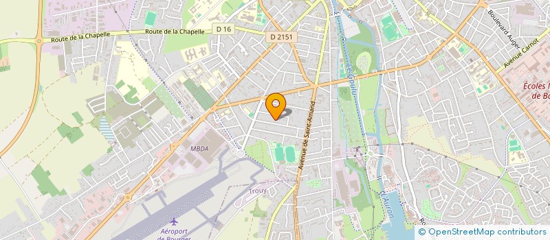 localisation de l'entreprise MONSIEUR QUENTIN RICHOMME  BOURGES