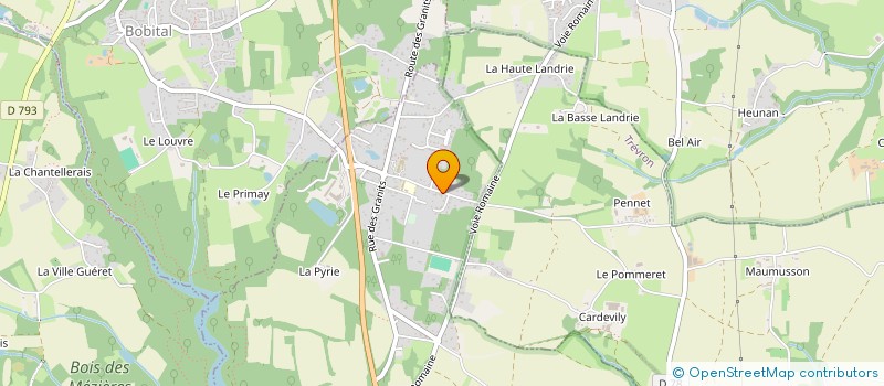 localisation de l'entreprise MONSIEUR QUENTIN RIELLAND  LE HINGLE