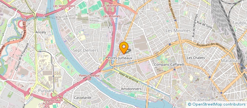 localisation de l'entreprise MONSIEUR QUENTIN RIEUX à TOULOUSE