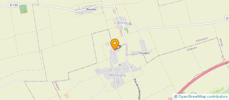 localisation de l'entreprise MONSIEUR QUENTIN RIGAGNEAU à MONTIGNY