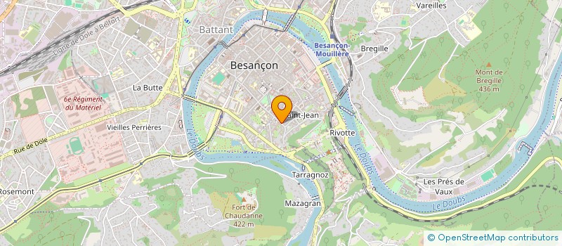 localisation de l'entreprise MONSIEUR QUENTIN RIGNAULT  BESANCON