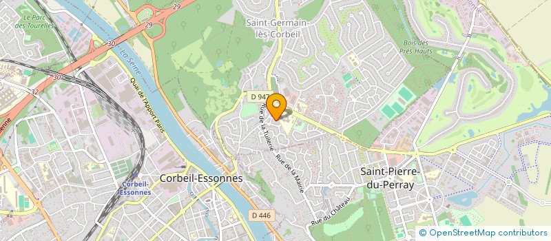 localisation de l'entreprise MONSIEUR QUENTIN RIOLLET  SAINT-GERMAIN-LES-CORBEIL